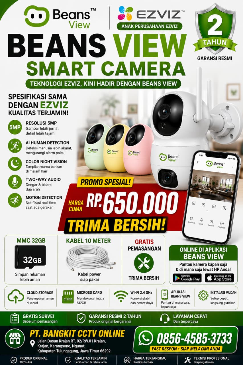 PROMO BEANS  2MP - Promo Bangkit CCTV
